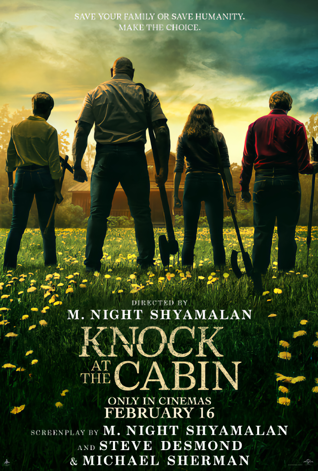 KNOCK AT THE CABIN (2023)